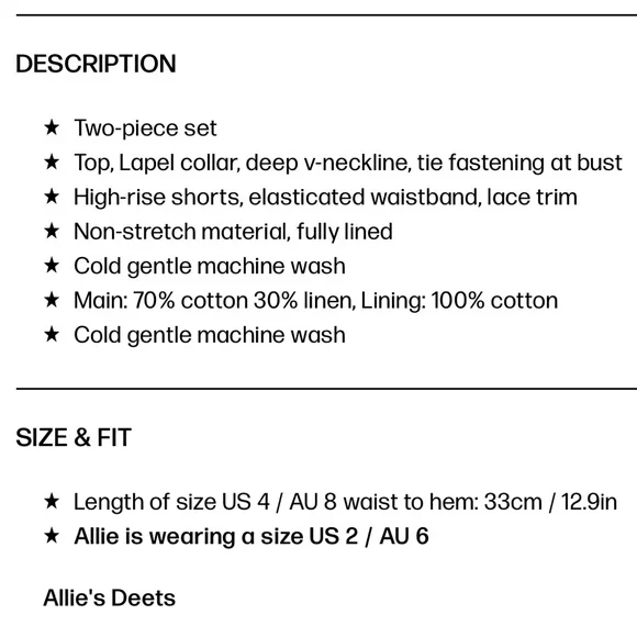 New! Princess Polly Set - Picture 5 of 5